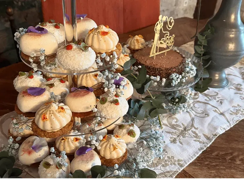 présentation de patiserie