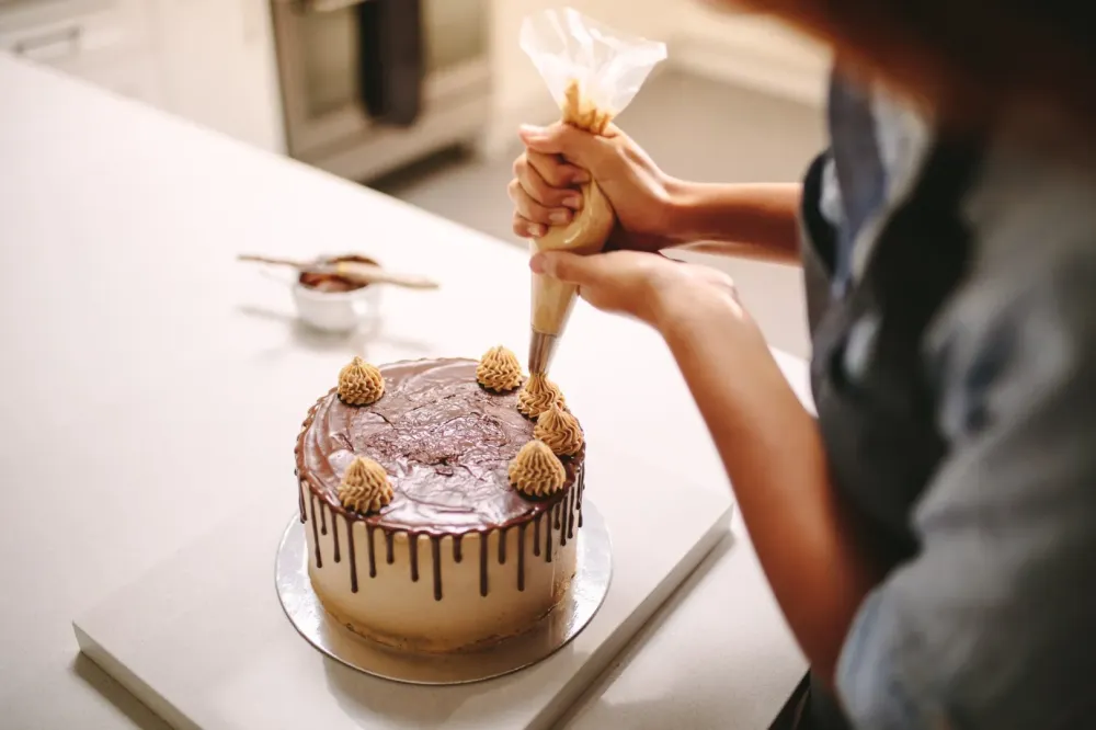 Gâteau de mariage à Le Passage